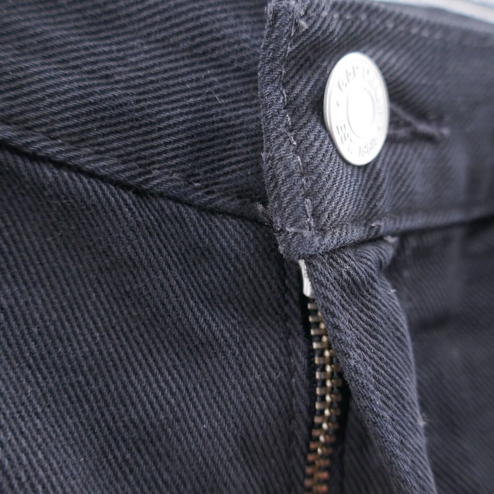 Gap‎ Girlfriend Jeans 28 Tall Black Womens Distressed Ripped Denim NEW - Picture 5 of 16